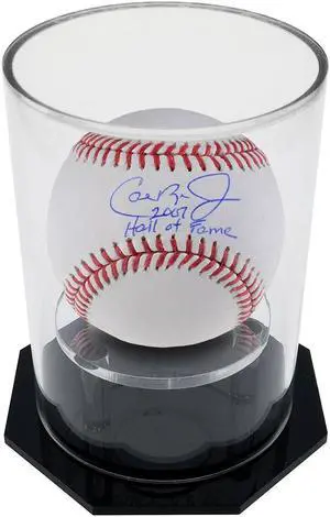 OnDisplay Deluxe UV-Protected Baseball/Tennis Display Case - Round Black Base