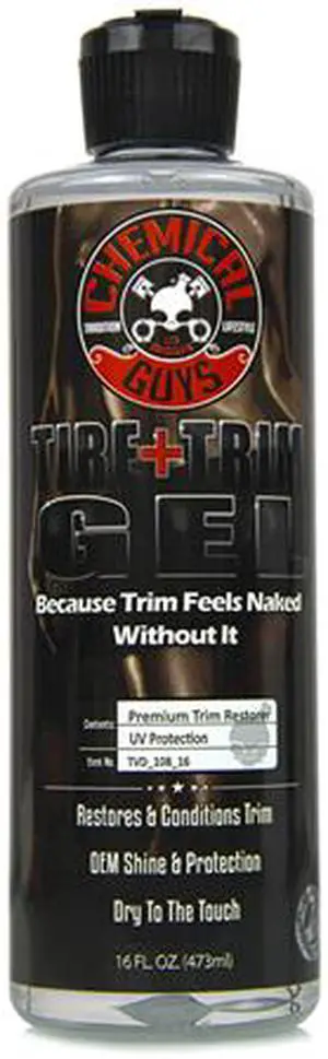 Chemical Guys TVD_108_16 - Tire and Trim Gel for Plastic and Rubber (16 oz) Chemical Guys TVD_108_16 - Tire and Trim Gel for Plastic and Rubber (16 oz)