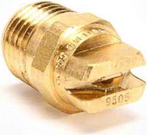AR Blue Clean Soap Nozzle-Meg, 40° Spray Angle 1/4" Male Metalic