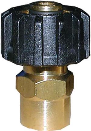 AR Blue Clean Pressure Washer Coupler Fxd.QC Cplg.3/8F-22mmx15 Brass