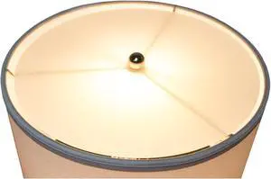 17" Round Diffuser Translucent by Home Concept frosted White (will Soften Light from Drum Lampshades and Pendants)