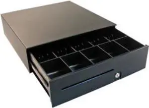 Apg Cash Drawers T320-Bl1616-U5 S100,Black,U5 Till (Adjustable 5X5) W/Mediaslot, 320Multiproi