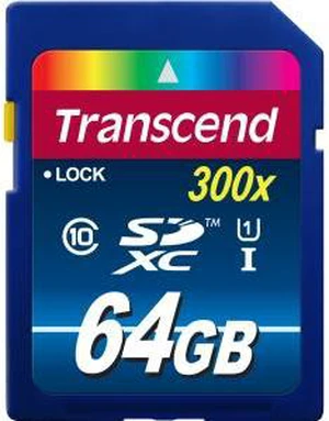 Transcend Premium 64GB Secure Digital Extended Capacity (SDXC) Flash Card Transcend Premium 64GB Secure Digital Extended Capacity (SDXC) Flash Card
