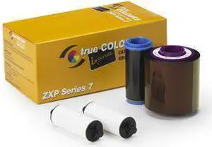 Zebra ix Series monochrome ribbon for ZXP Series 7, White