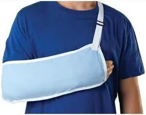 Medline ORT11100L Standard Arm Slings,Light Blue,Large Case Of 1 EA