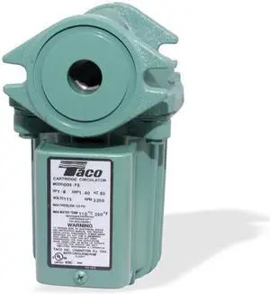 Taco Model 009 (009-F5) Cast Iron High Velocity Cartridge Circulator Pump