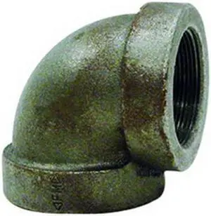 ANVIL 0300001005 90 Degree Elbow 90 Degree Elbow, 1" Pipe, FNPT, Cast Iron,