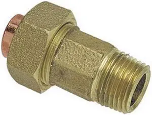 Nibco 733-4 Cast Bronze Solder Pressure Copper Union, 1-1/4"