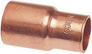 Nibco 600-2 Wrot Copper Reducing Bushing, 2-1/2" x 1-1/2"