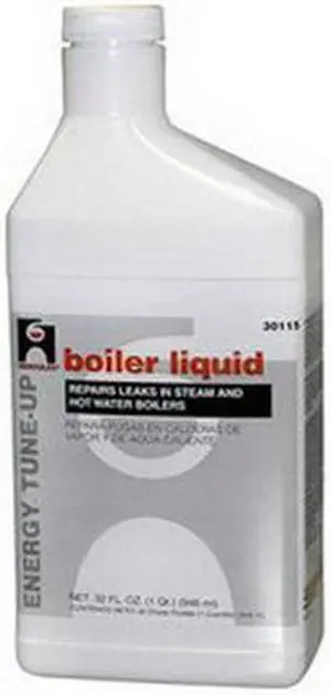 Oatey SCS 30115 Hercules Reddish Brown Boiler Liquid, 1 qt Can