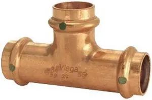 Viega ProPress 2918 Copper Tee, 1-1/4"