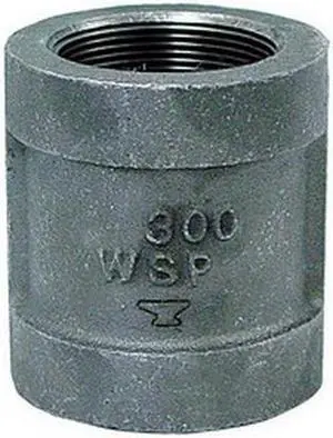 ANVIL 0310539606 Coupling Coupling, 2" Pipe, FNPT, Malleable Iron, Class 300