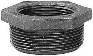 Anvil 383 Galvanized Cast Iron Hex Bushing, 1-1/2" x 1/2"