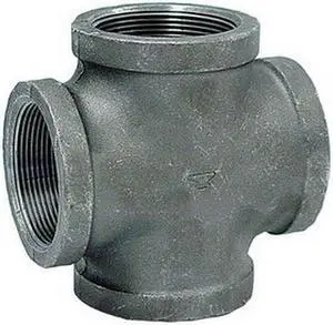 Anvil 1107 Galvanized Malleable Iron Cross, 1/2"