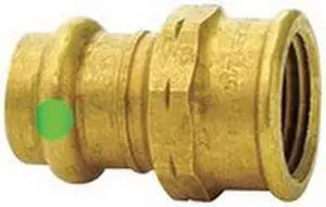 Viega ProPress 2912ZL Bronze Adapter, 1" x 3/4"