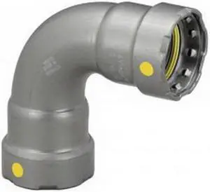 Viega MegaPressG 6616 Carbon Steel Elbow, 3/4"