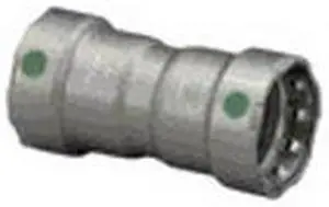 VIEGA 25015 Viega MegaPress coupling With stop, 1-1/4" x 1-1/4"