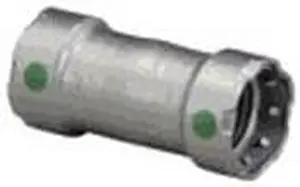 Viega MegaPress 4815.5 Carbon Steel Coupling Without Stop, 3/4"