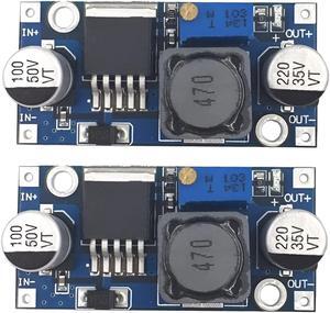 LM2596 DC to DC Voltage Regulator Buck Converter Power Supply Step-Down Module (2-Pack)