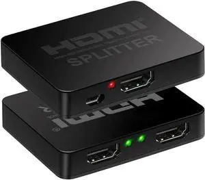 Active HDMI Splitter Powered Amplifier 1x2 4K 2160P 1080P Screen Mirroring