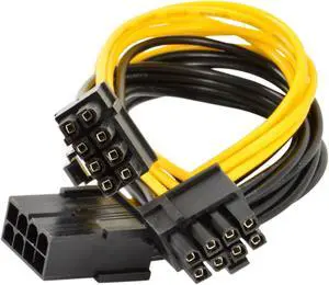 JacobsParts PCI Express Power Splitter Cable 8-pin to 2X 6+2-pin (6-pin/8-pin) 18 AWG