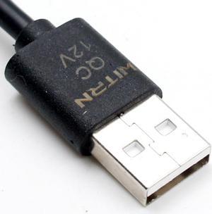 USB Type-A QC 2.0/3.0 Trigger Power Cable 12V DC 5.5 x 2.5mm Barrel Connector