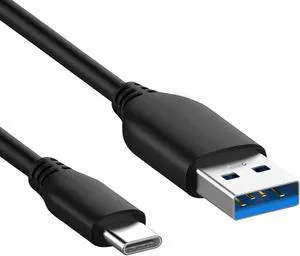 JacobsParts 3ft USB 3.1 Type-C Male to Type A Male Data Sync Charging Cable