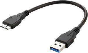 1.5ft USB 3.0 Type A to Micro B Cable for External Portable Hard Drive HDD SSD