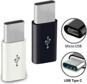 Micro USB Female to Type C Male Adapter Converter Micro-B to USB-C Connector