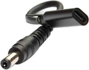 USB-C Female to 20V DC 5.5x2.1mm Power Charge PD Trigger Type C Adapter Cable
