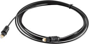 6 FT Digital Fiber Optic Audio Cable Cord Optical SPDIF TosLink for TV DVD AMP