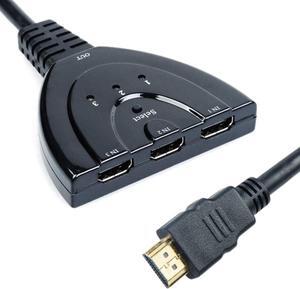 3 Port HDMI Splitter Cable 1080P Switch Switcher HUB Adapter for HDTV PS4 Xbox