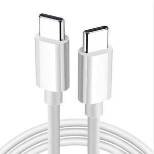 3FT USB-C to USB-C Fast Charging & Data Cable Type C Quick Charge PD 3A 60W White