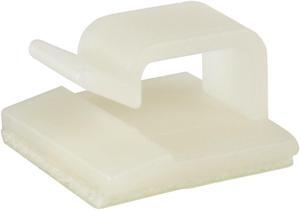 25pcs Simple Adhesive Cable Routing Clip for Cord Management, Medium