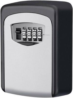 4 Digit Combination Lock Box Wall Mount Security Safe XL Large 6 Key Waterproof