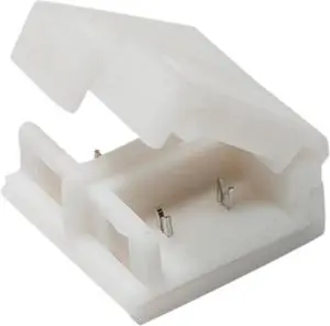 5x 10mm 2-pin Solderless Clip-on Coupler for Waterproof 5050 LED Strip Light