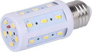 40 Watt Equivalent LED Bulb 24-Chip Corn Light E26 550lm 5W Soft Warm 3000K 6 PACKS
