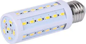 60 Watt Equivalent LED Bulb 42-Chip Corn Light E26 850lm 8W Soft Warm 3000K 5 Pack