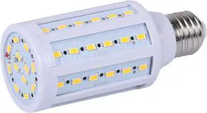 75 Watt Equivalent LED Bulb 60-Chip Corn Light E26 1100lm 10W Soft Warm 3000K 10 Packs