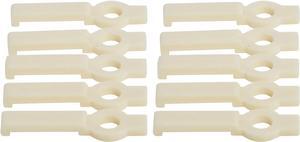 (50-pack) Mounting Bracket Clips for 5mm/8mm LED Strip Light 3014 3020 3528