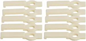 (50-pack) Mounting Bracket Clips for 8mm/10mm LED Strip Light 3528 5050 5630
