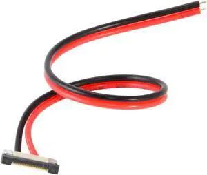 10mm LED Light Strip Connector 2-Wire Solderless Pigtail Clip for 5050 (10-Pack)