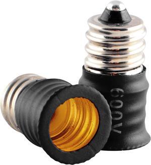 Candelabra Light Bulb Base Extension E12 Socket Extender Adapter
