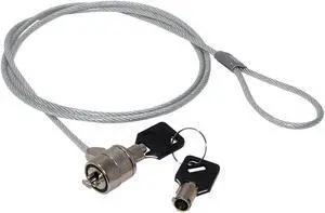 JacobsParts Laptop Notebook Anti-Theft Security Cable Chain Lock with Keys