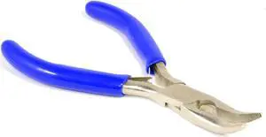 Mini Bent Nose Beading, Jewelry Design, Repair Pliers - 5 inches