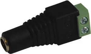 2.1mm x 5.5mm Female CCTV Power Jack Adapter 1 pc