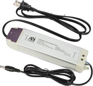 ABI 12V 45W Power Supply Driver TRIAC Dimmable Transformer for LED Flexible Strip Light (Works with Standard Wall Dimmers)