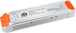 ABI 12V 120W Power Supply Driver TRIAC Dimmable Transformer for LED Flexible Strip Light (Works with Standard Wall Dimmers)