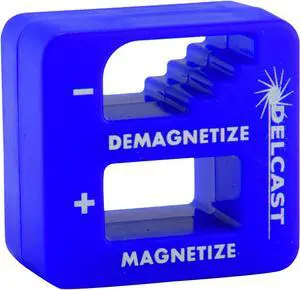 Delcast Magnetizer Demagnetizer for Screwdriver Tips, Bits and Small Tools