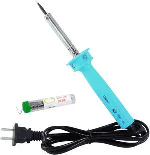 Delcast 30W Precision Tip Soldering Iron with 0.8mm Rosin Core Solder (12.5g Tube)